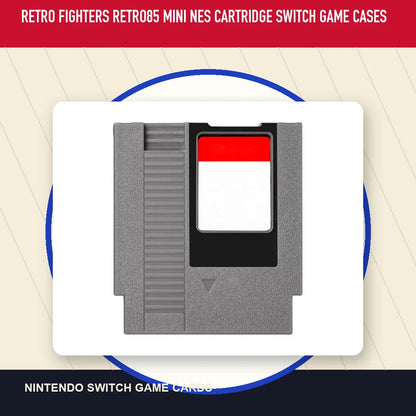 Retro Fighters Retro85 Mini NES Cartridge Switch Game Cases in a minimal catalog layout