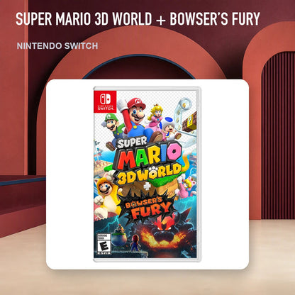 Super Mario 3D World + Bowser’s Fury physical game cover in an RGM retro display setting