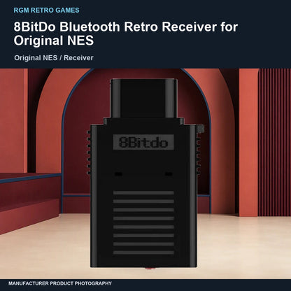 8BitDo Bluetooth Retro Receiver for Original NES: branded hero