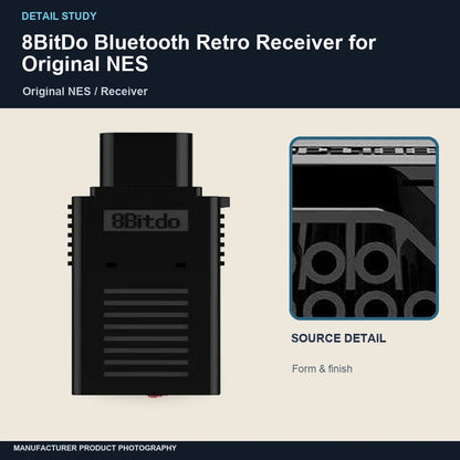 8BitDo Bluetooth Retro Receiver for Original NES: detail study