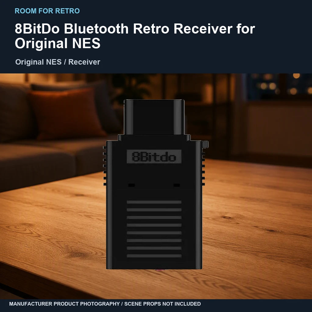 8BitDo Bluetooth Retro Receiver for Original NES: ambient room