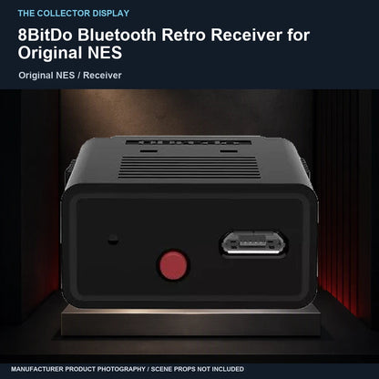 8BitDo Bluetooth Retro Receiver for Original NES: collector plinth