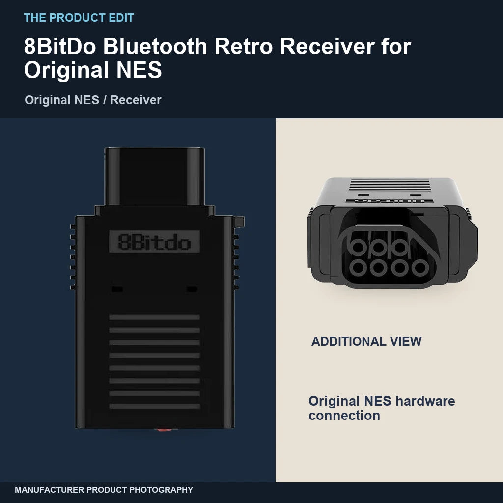 8BitDo Bluetooth Retro Receiver for Original NES: editorial views