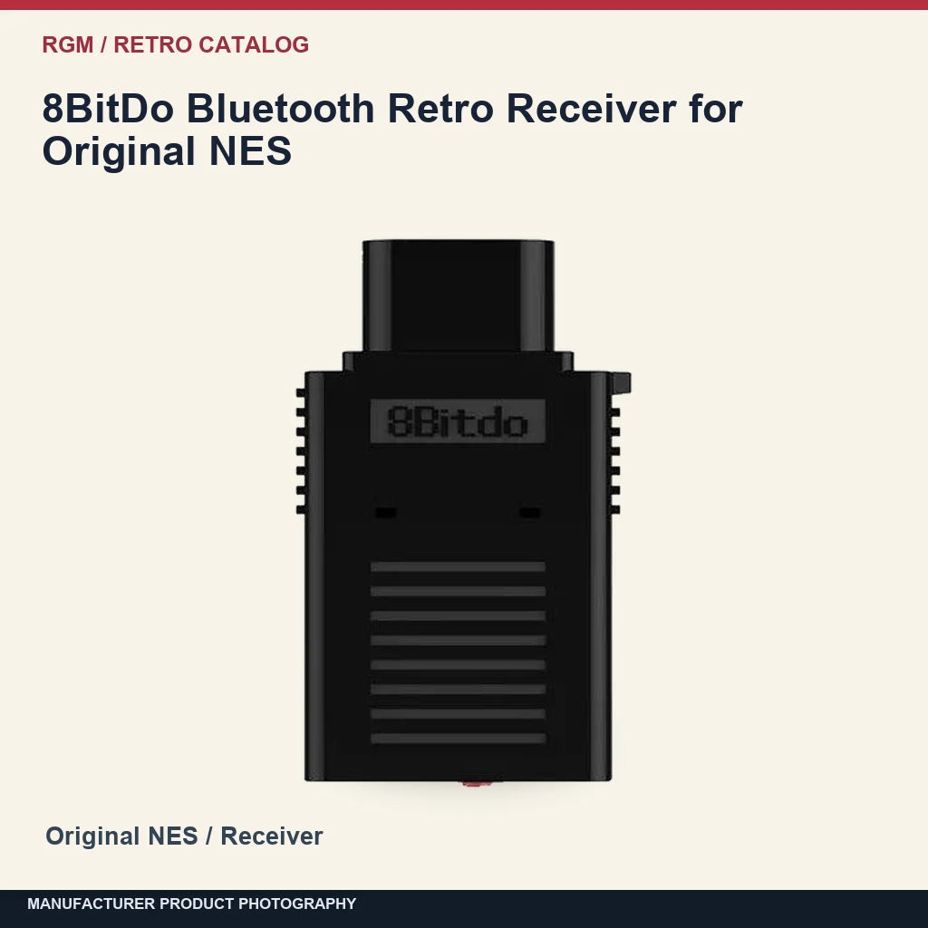 8BitDo Bluetooth Retro Receiver for Original NES: minimal catalog