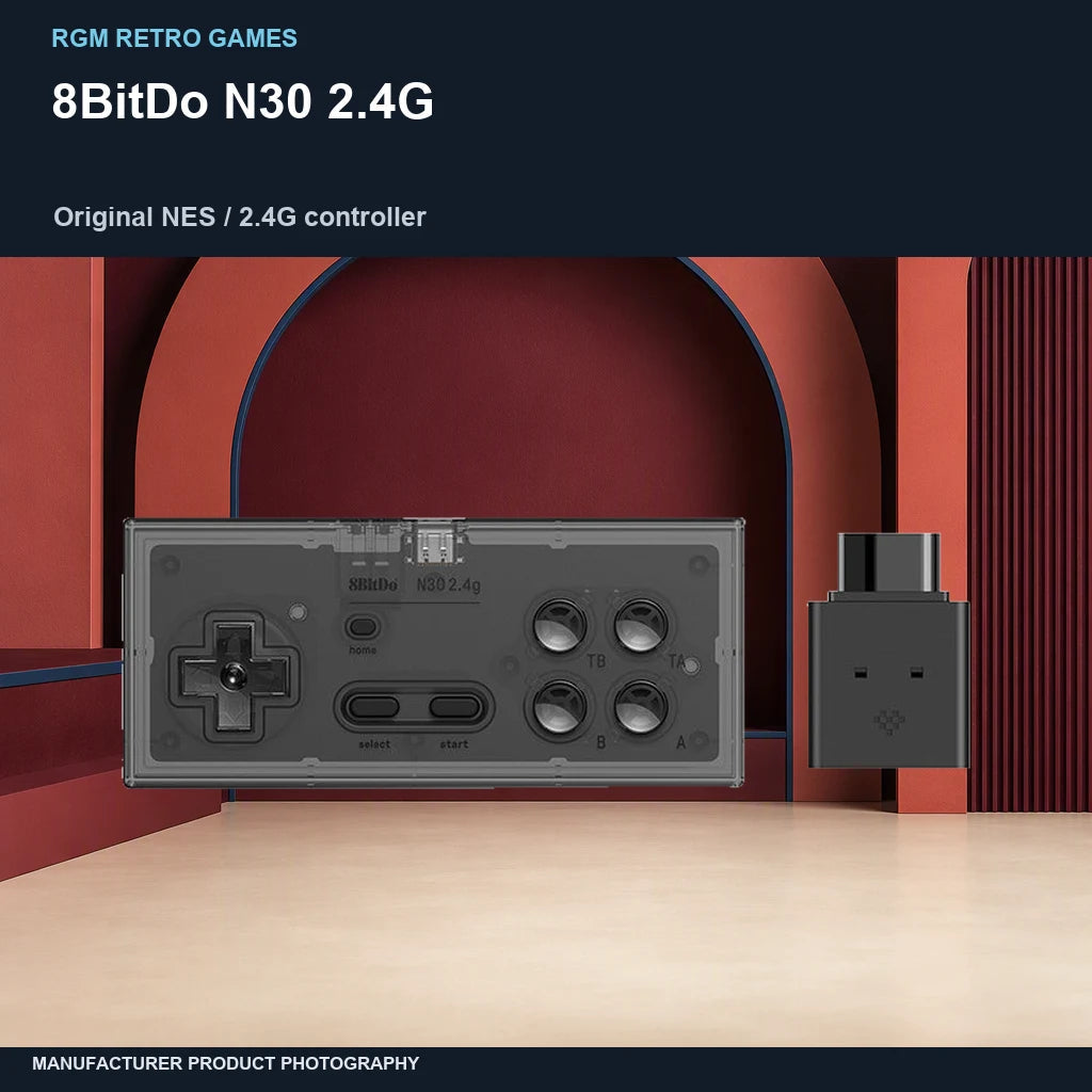 8BitDo N30 2.4G: branded hero