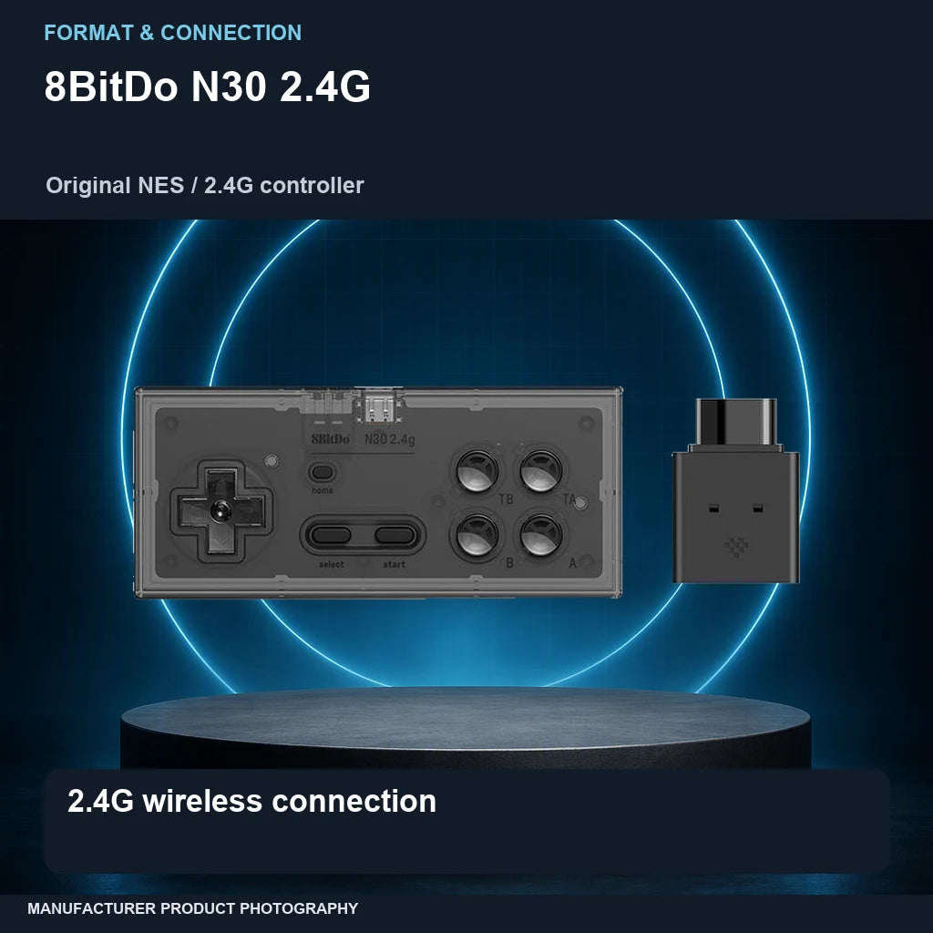 8BitDo N30 2.4G: format focus