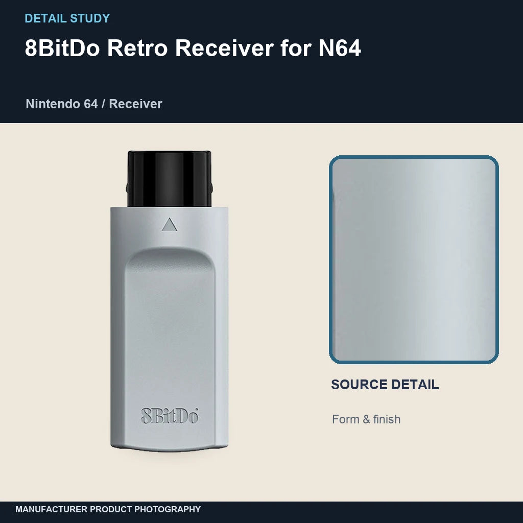 8BitDo Retro Receiver for N64: detail study