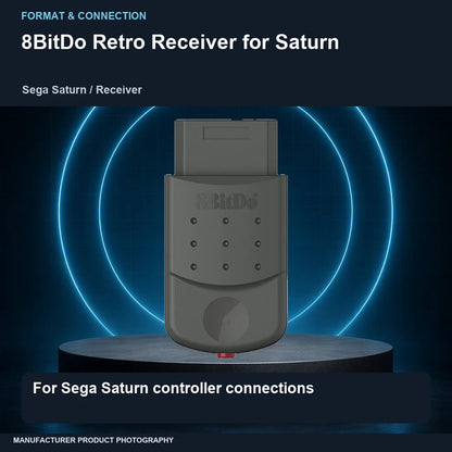 8BitDo Retro Receiver for Saturn: format focus