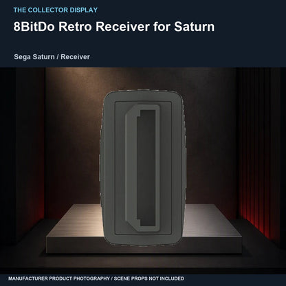 8BitDo Retro Receiver for Saturn: collector plinth