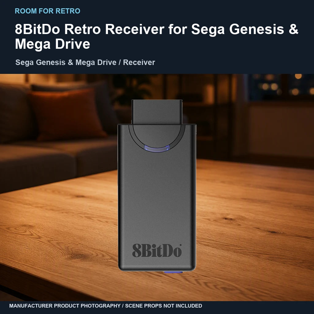 8BitDo Retro Receiver for Sega Genesis & Mega Drive: ambient room