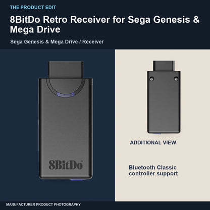 8BitDo Retro Receiver for Sega Genesis & Mega Drive: editorial views