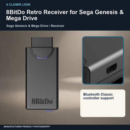 8BitDo Retro Receiver for Sega Genesis & Mega Drive: closer look