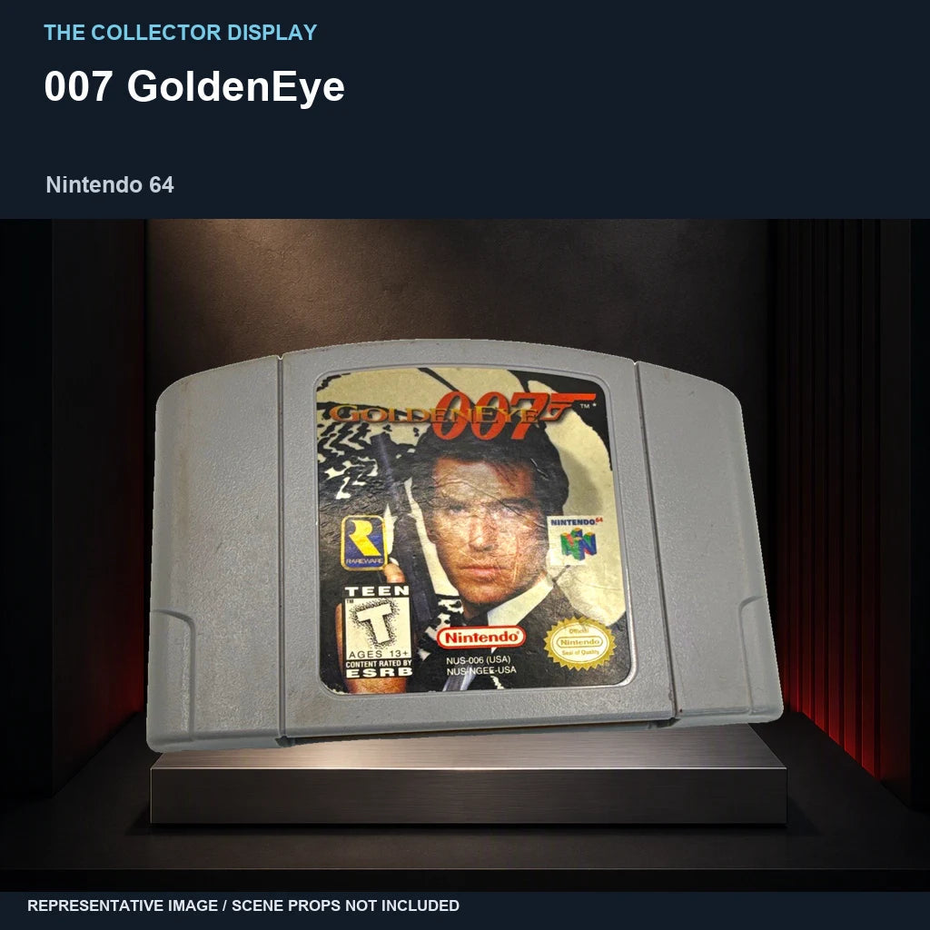007 GoldenEye: collector plinth representative image