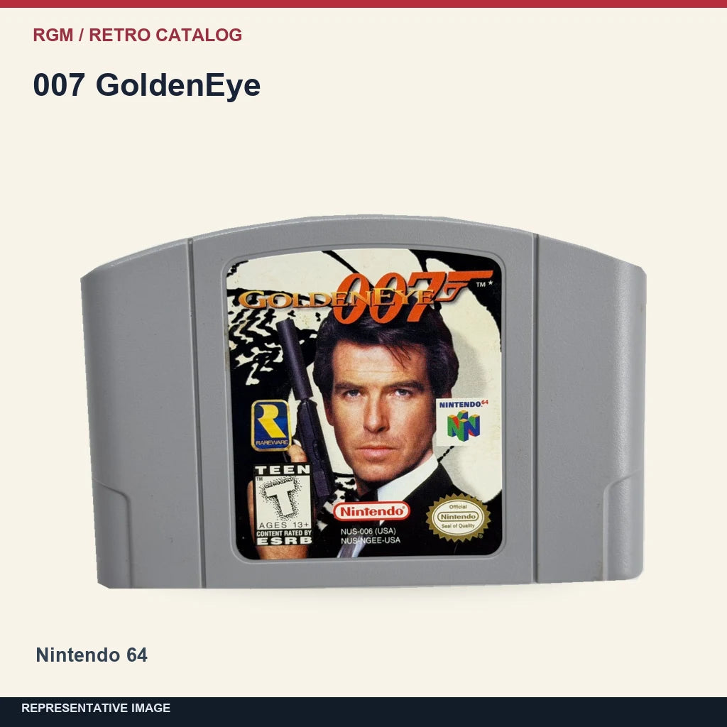 007 GoldenEye: minimal catalog representative image