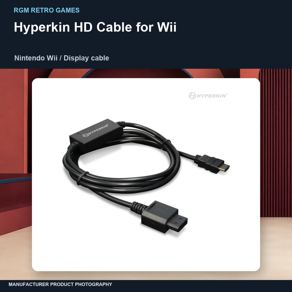 Hyperkin HD Cable for Wii: branded hero