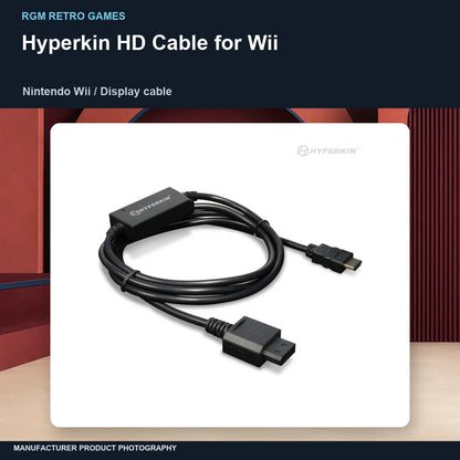Hyperkin HD Cable for Wii: branded hero