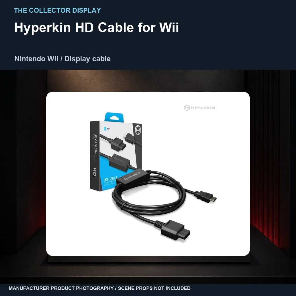 Hyperkin HD Cable for Wii: collector plinth