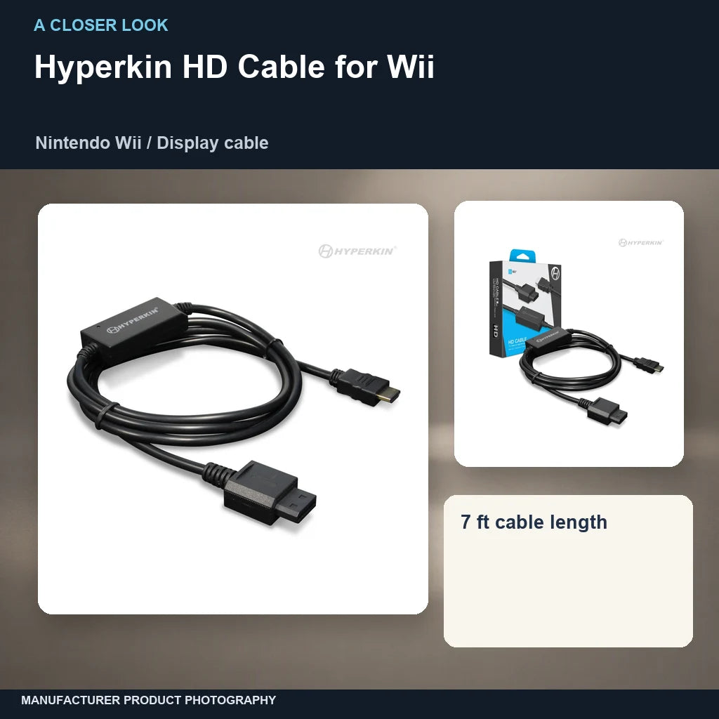 Hyperkin HD Cable for Wii: closer look