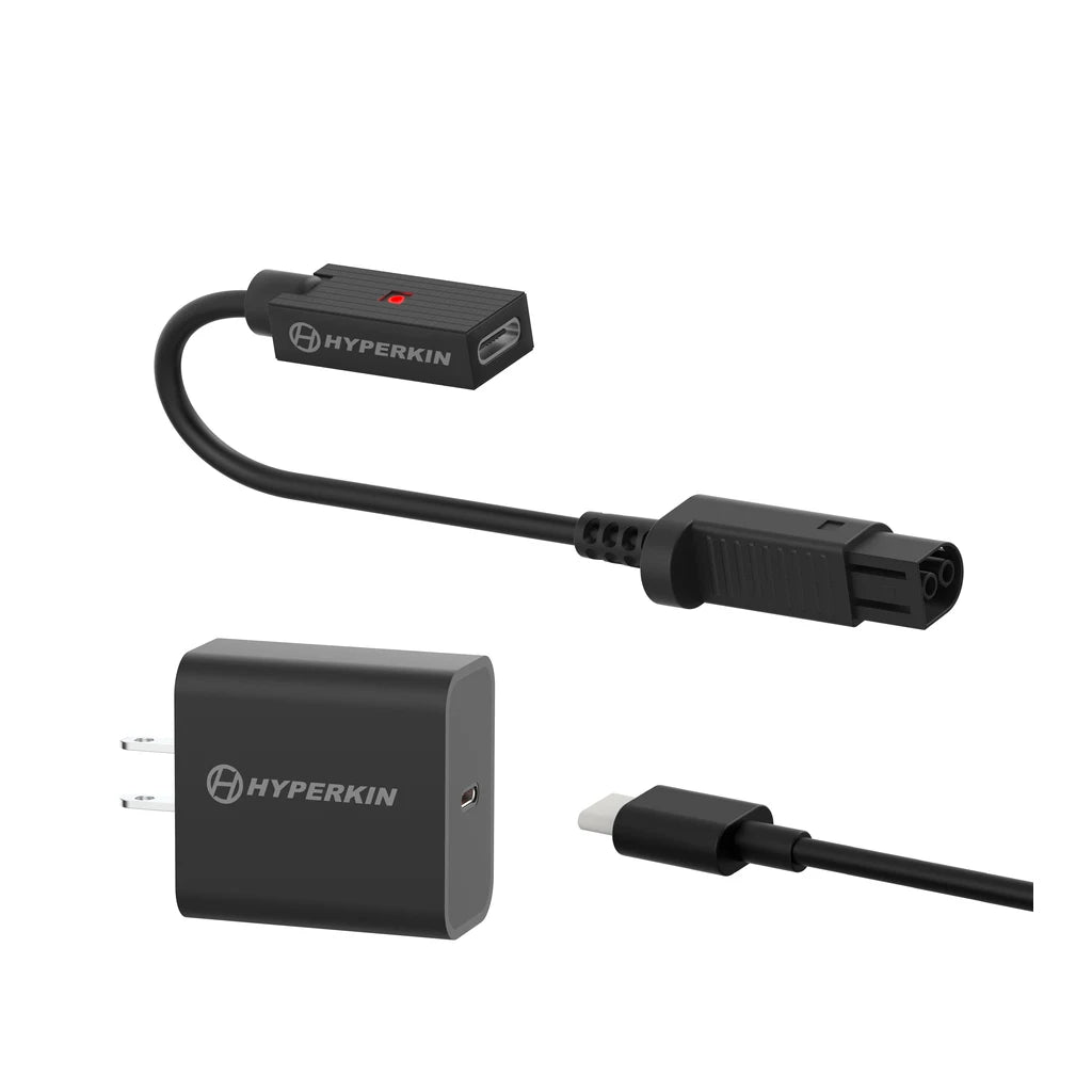 Hyperkin ShockLine USB-C Power Supply Kit for GameCube: primary white