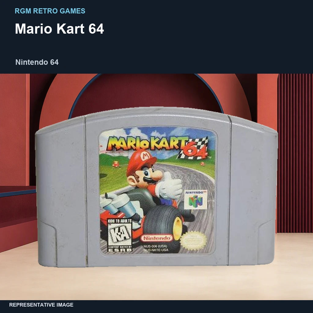 Mario Kart 64: branded hero representative image