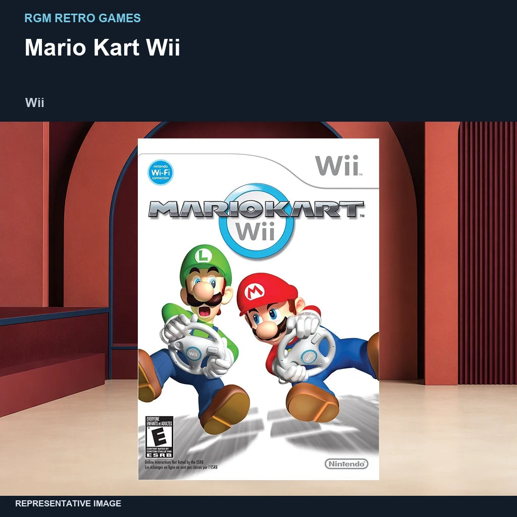 Mario Kart Wii: branded hero representative image