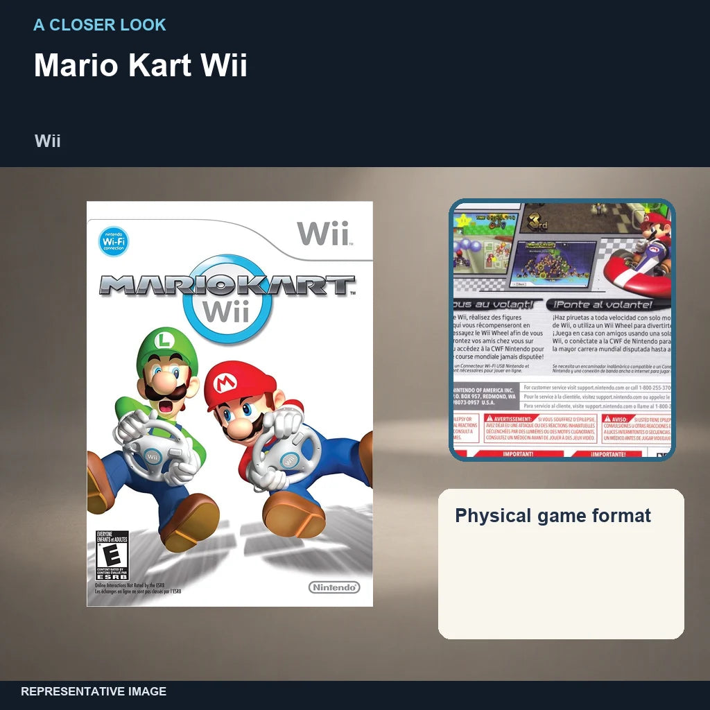 Mario Kart Wii: closer look representative image