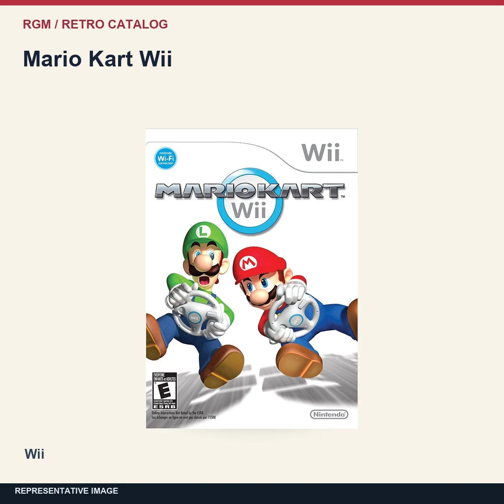 Mario Kart Wii: minimal catalog representative image