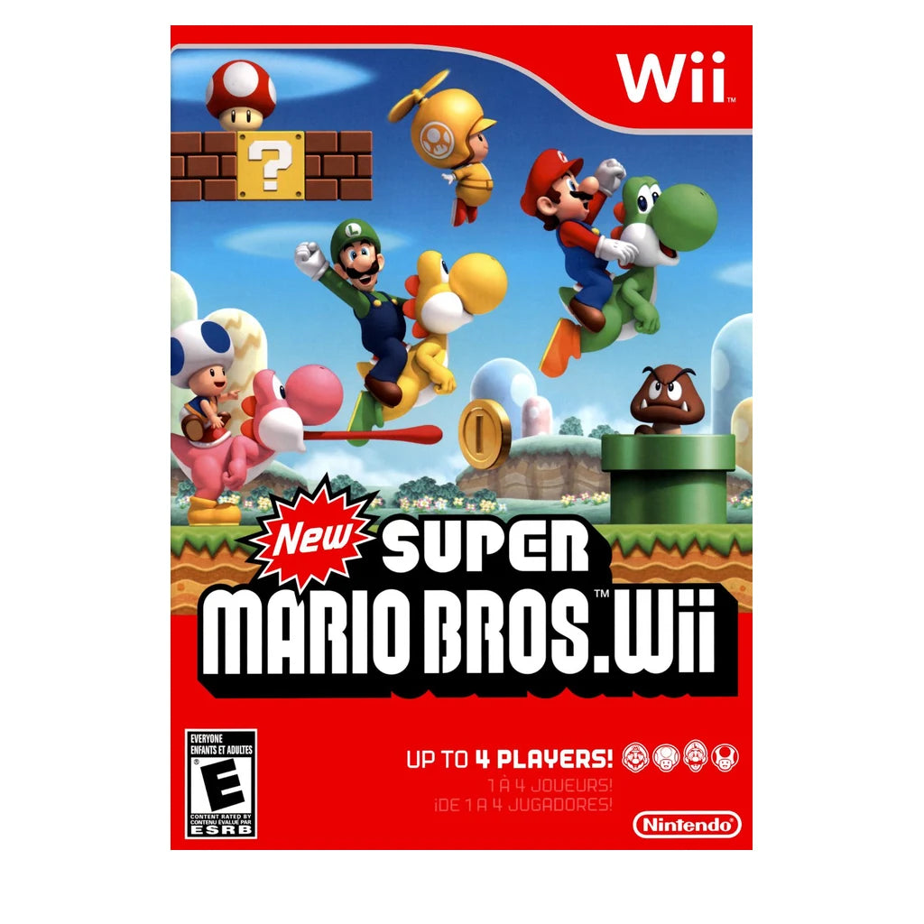 New Super Mario Bros. Wii: primary white representative image