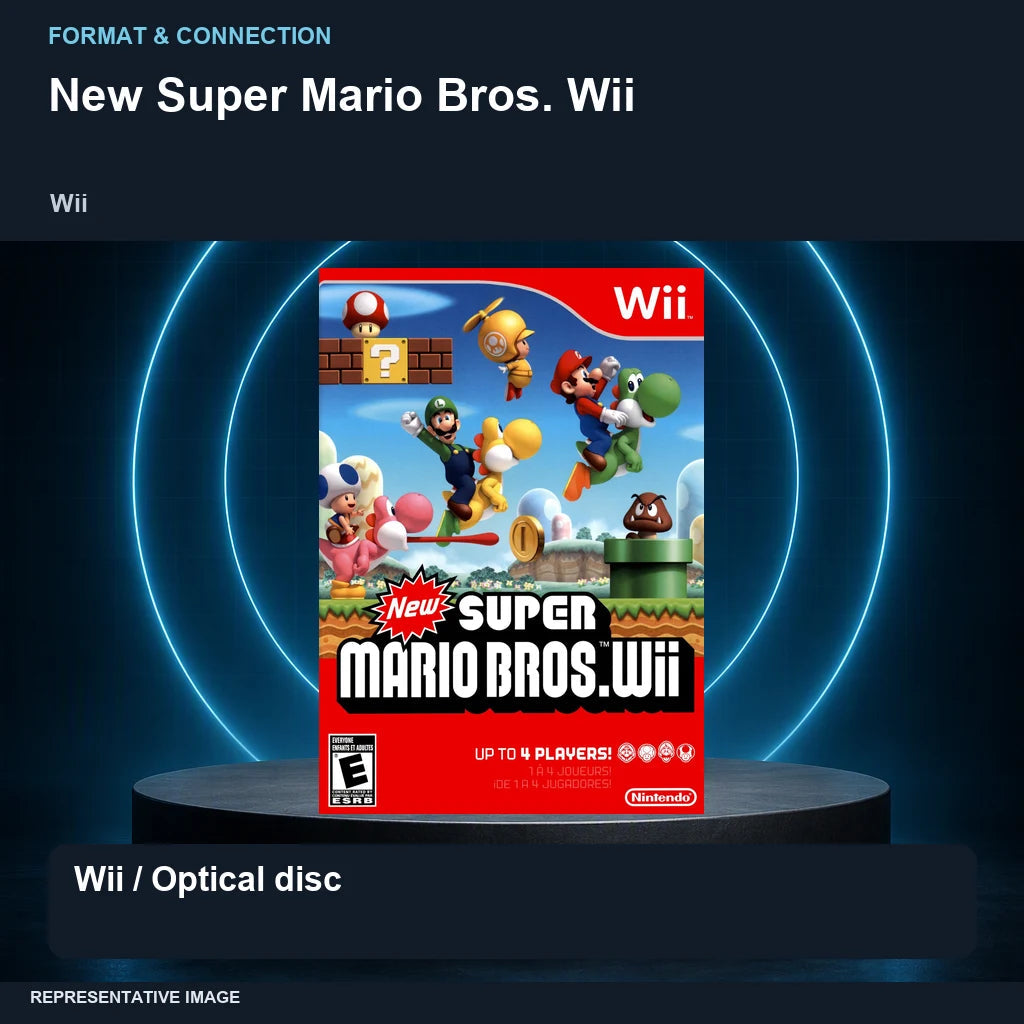 New Super Mario Bros. Wii: format focus representative image