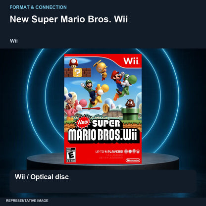 New Super Mario Bros. Wii: format focus representative image