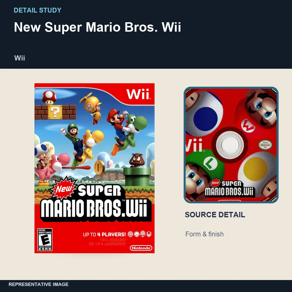 New Super Mario Bros. Wii: detail study representative image