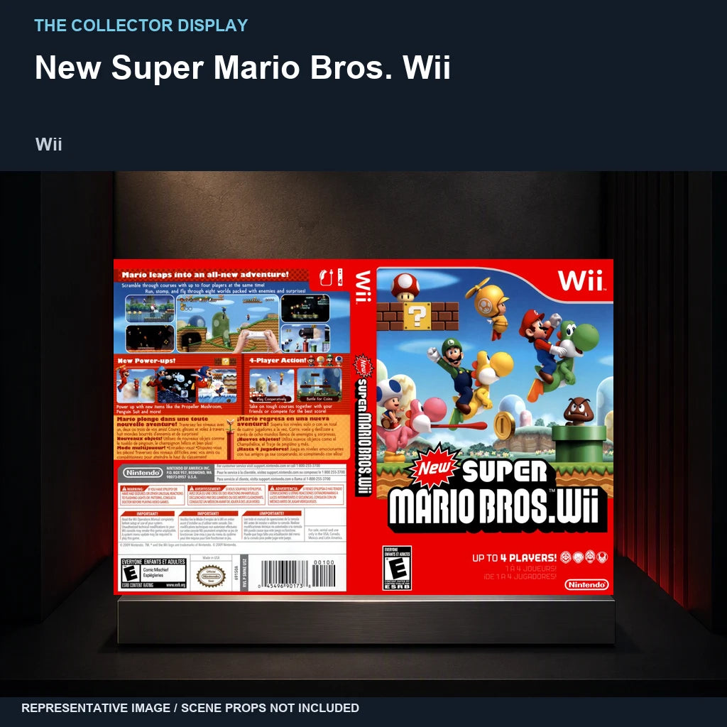New Super Mario Bros. Wii: collector plinth representative image