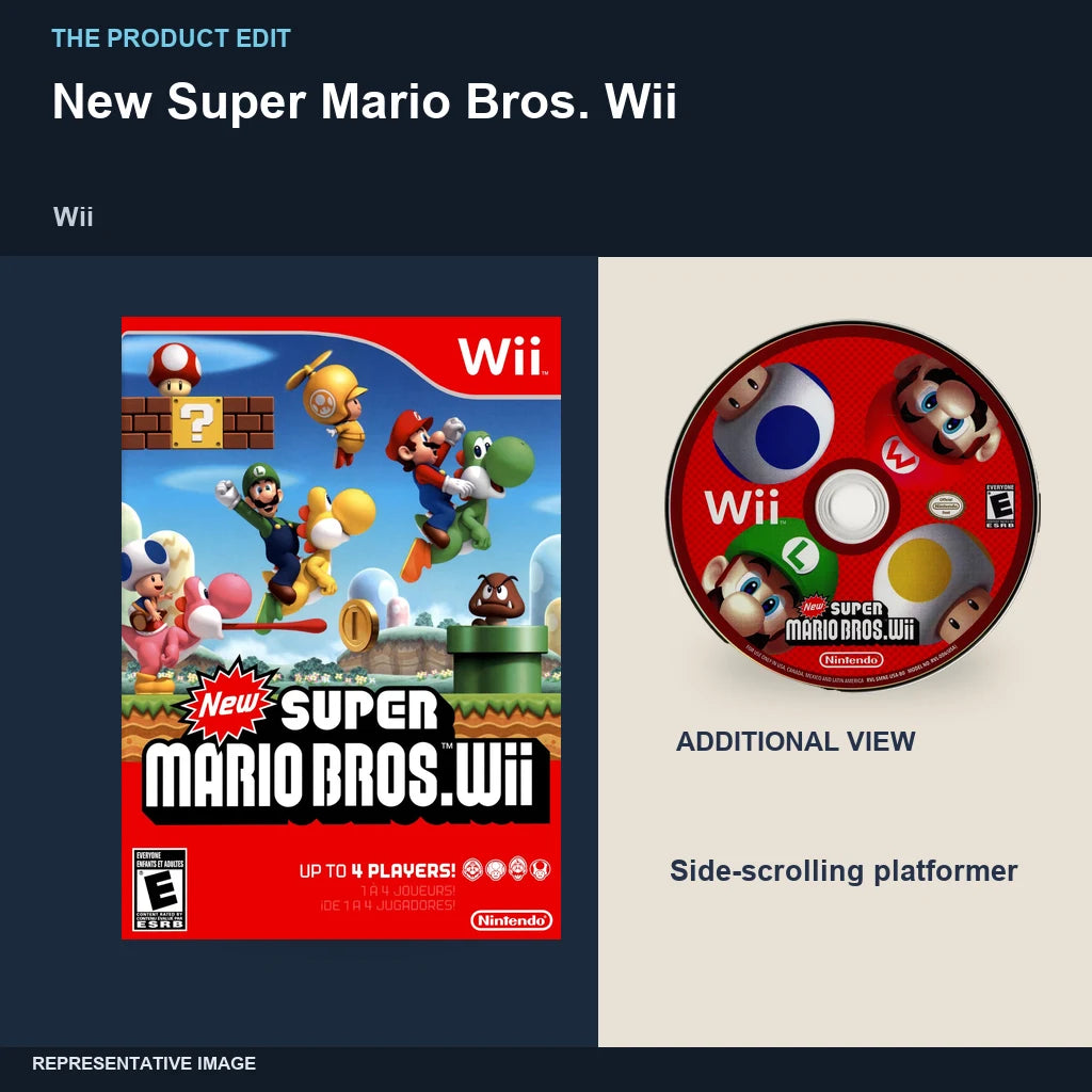 New Super Mario Bros. Wii: editorial views representative image