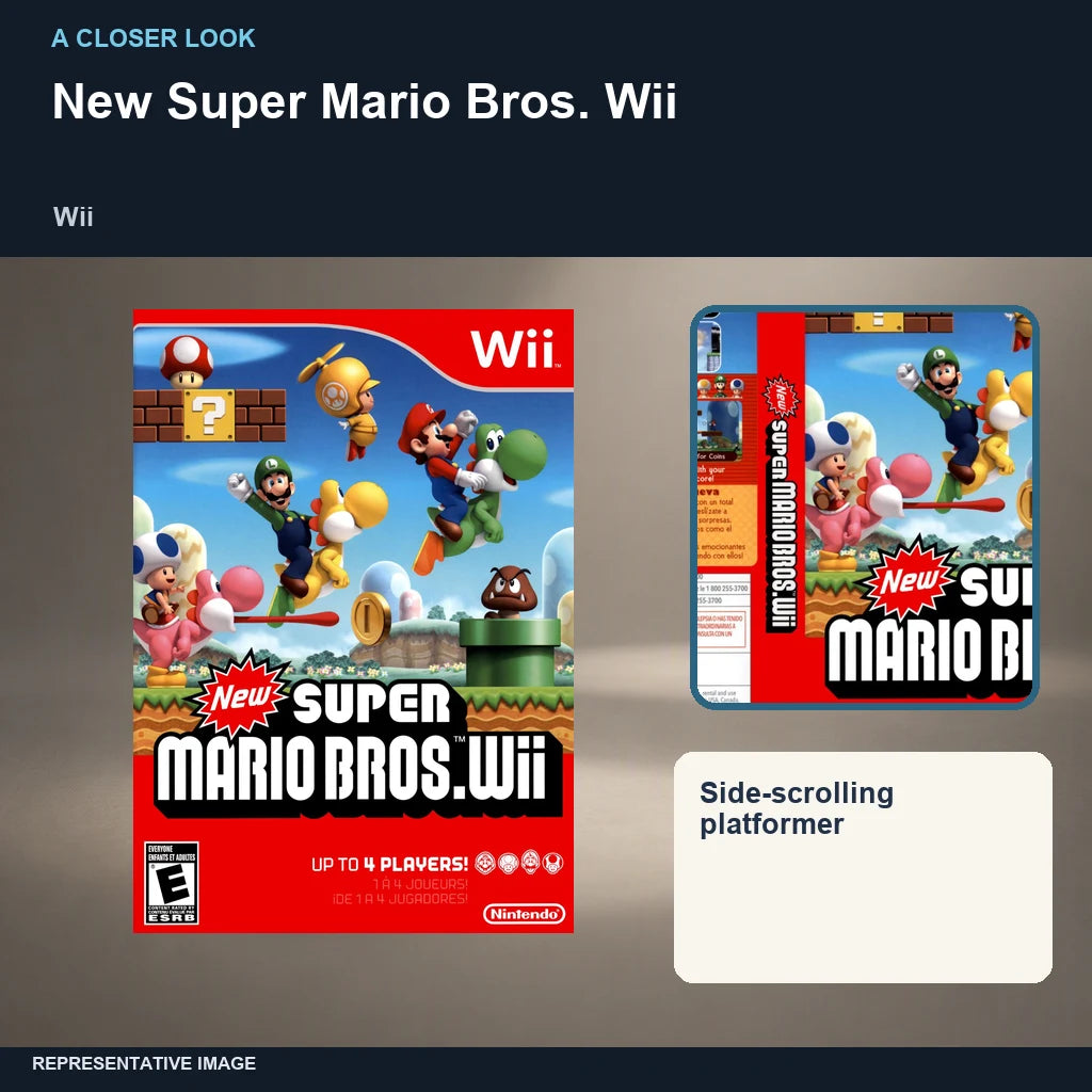 New Super Mario Bros. Wii: closer look representative image