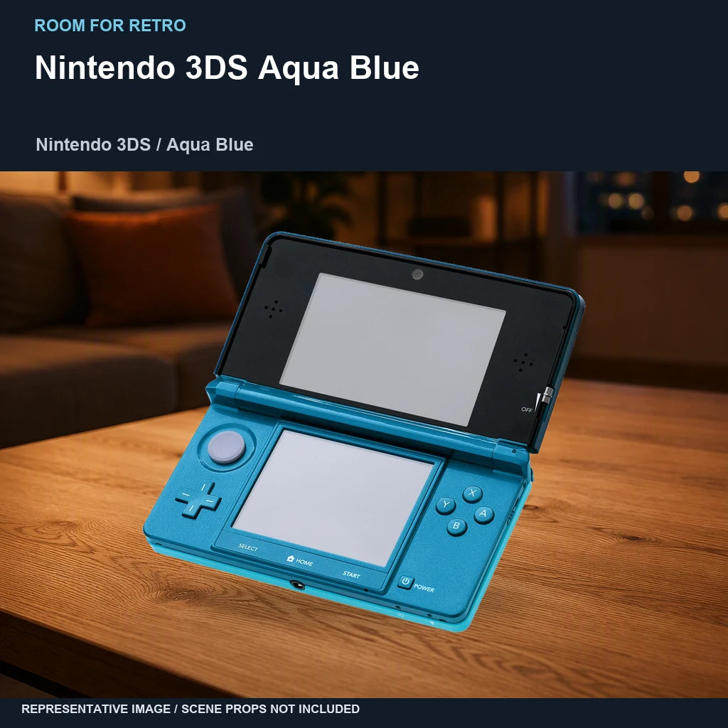 Nintendo 3DS Aqua Blue: ambient room representative image