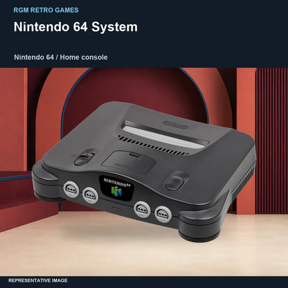 Nintendo 64 System: branded hero representative image