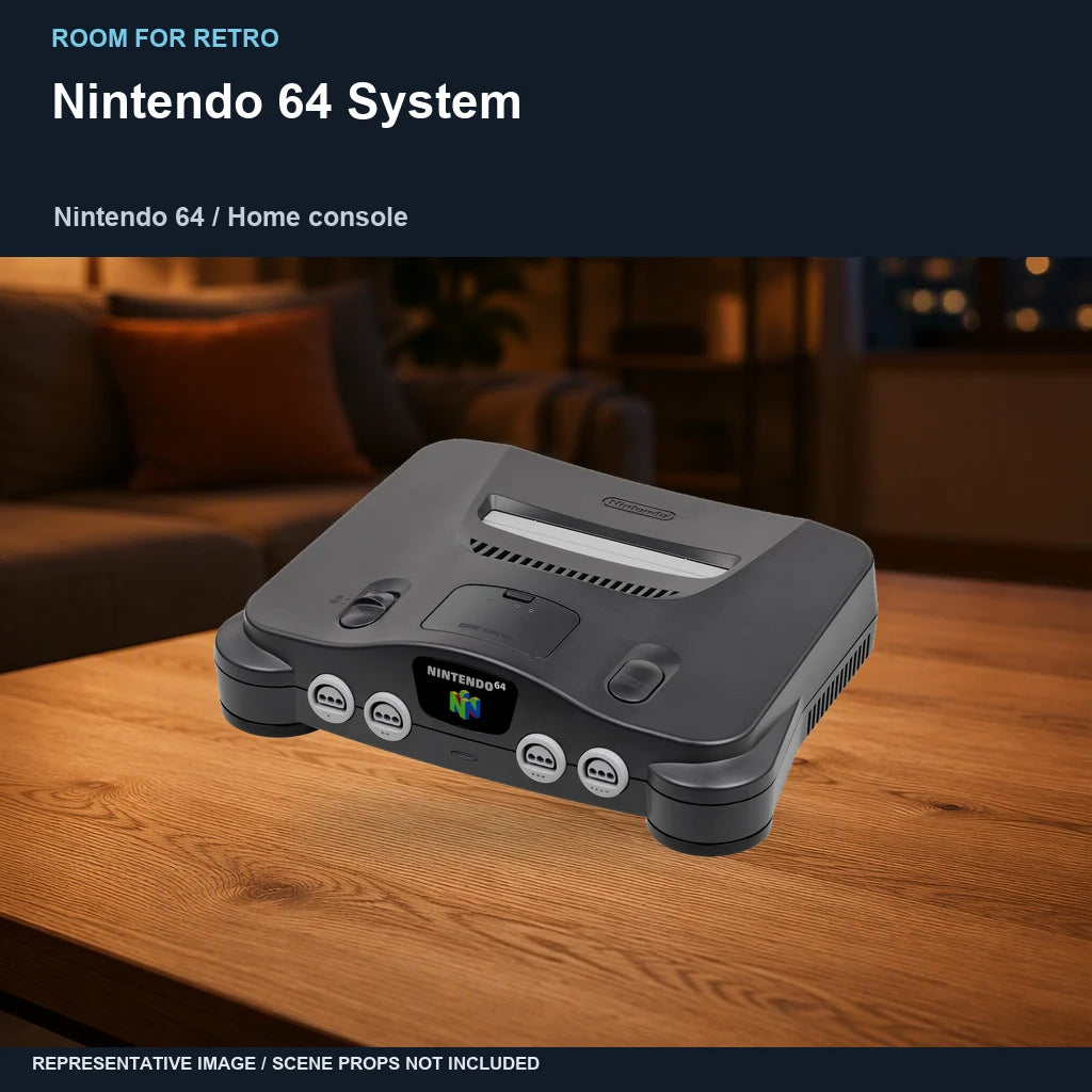 Nintendo 64 System: ambient room representative image