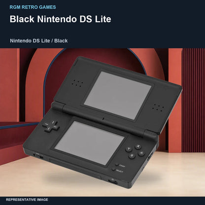 Black Nintendo DS Lite: branded hero representative image