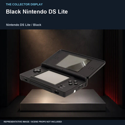 Black Nintendo DS Lite: collector plinth representative image