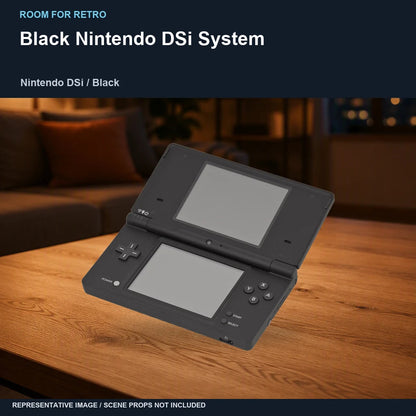 Black Nintendo DSi System: ambient room representative image