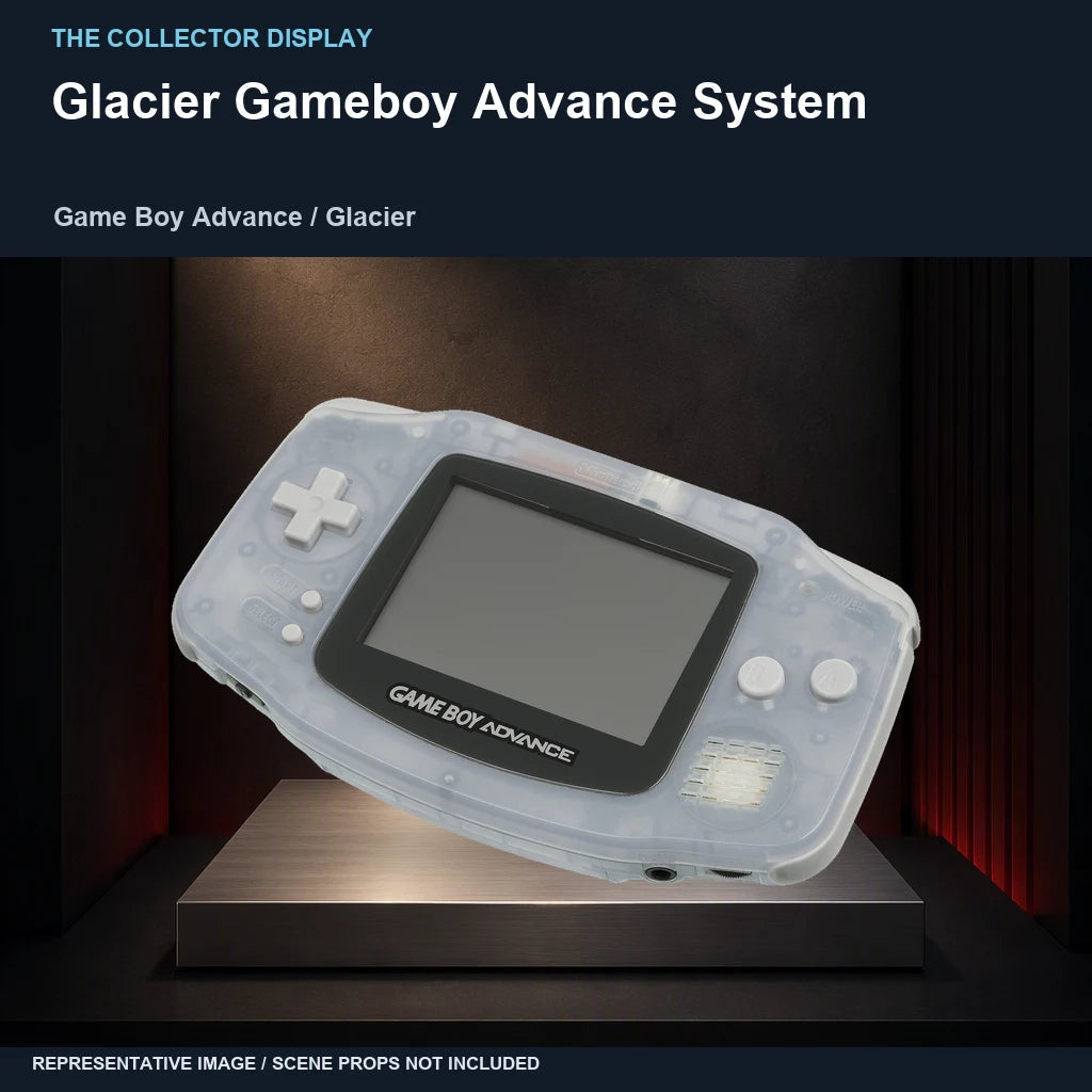 Glacier Gameboy Advance System: collector plinth representative image