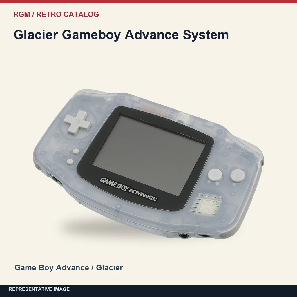 Glacier Gameboy Advance System: minimal catalog representative image