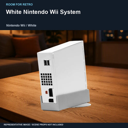 White Nintendo Wii System: ambient room representative image