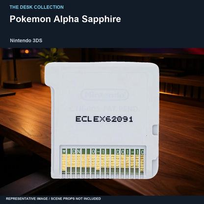 Pokemon Alpha Sapphire: walnut desk representative image