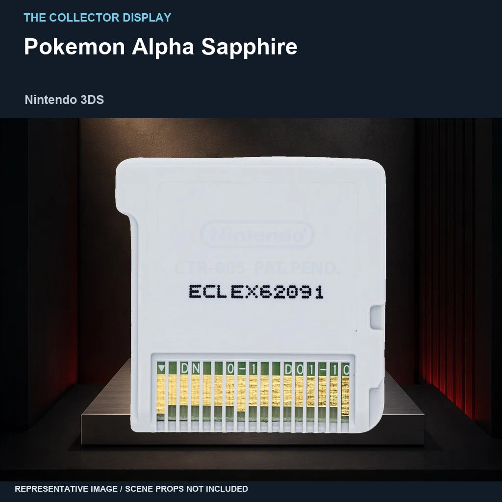 Pokemon Alpha Sapphire: collector plinth representative image