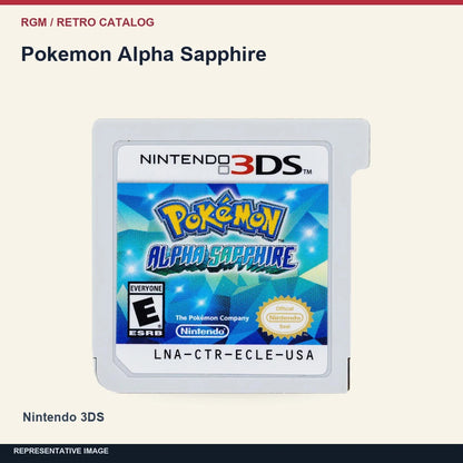 Pokemon Alpha Sapphire: minimal catalog representative image