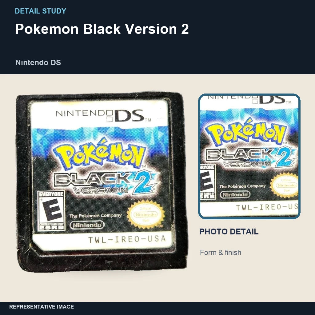 Pokemon Black Version 2: detail study representative image