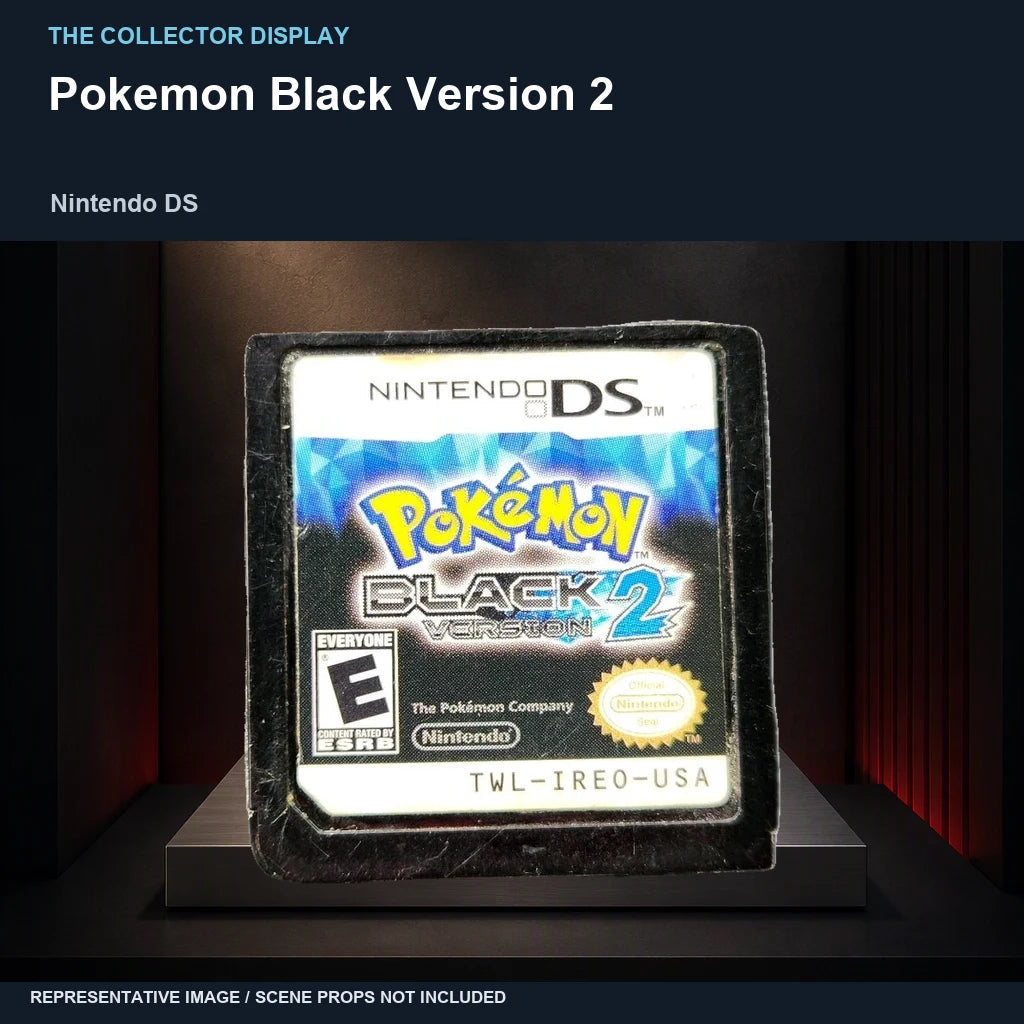 Pokemon Black Version 2: collector plinth representative image
