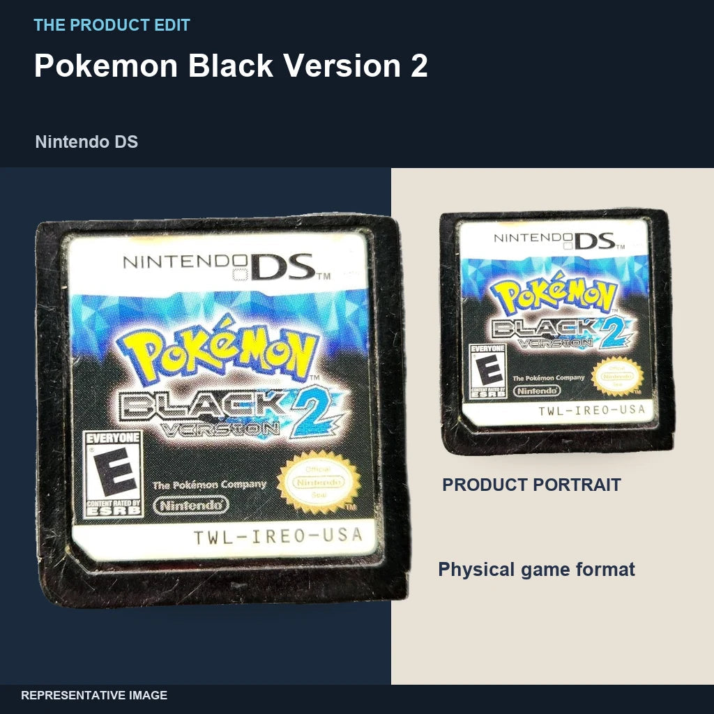 Pokemon Black Version 2: editorial views representative image