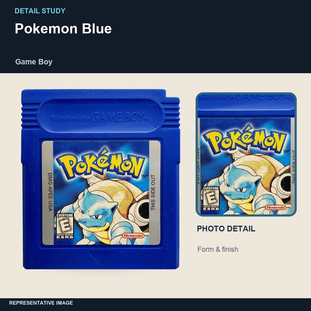 Pokemon Blue: detail study representative image